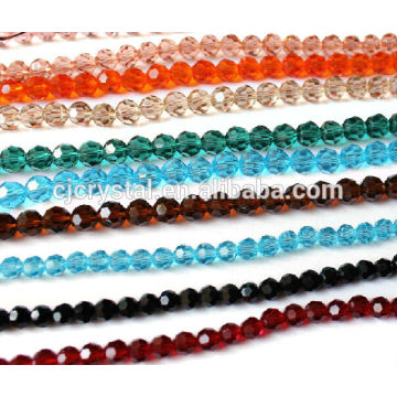 crystal beads,round rhinestone glass beads,fashion glass beads